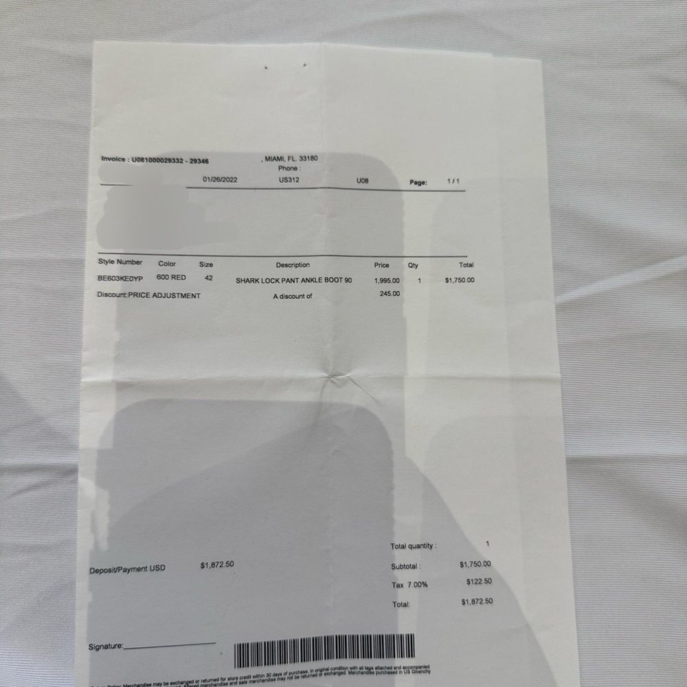 Givenchy Red Ankle Boots with Lock Detail - Picture 8 of 9